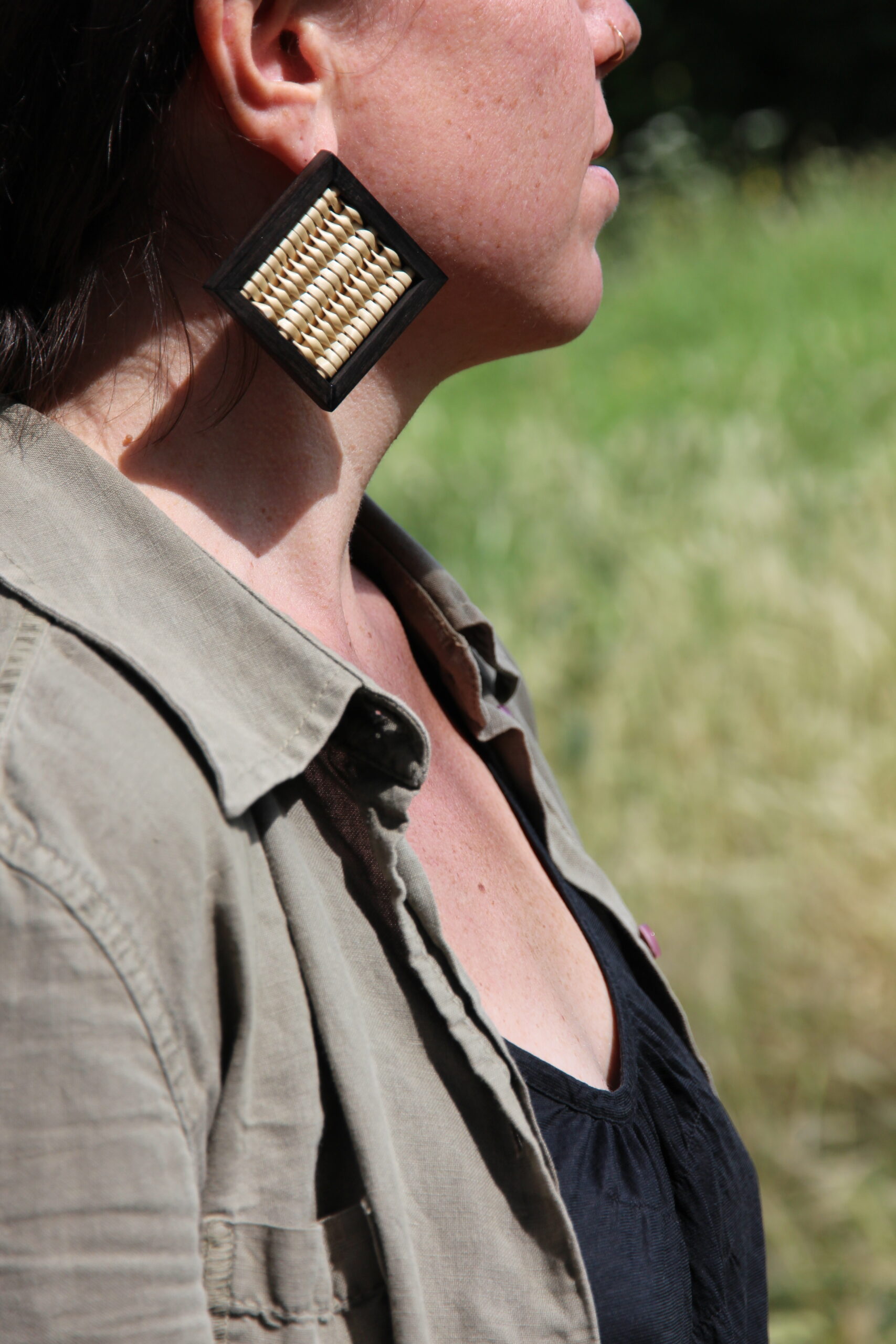 Boucles d'oreille - Collection Losange